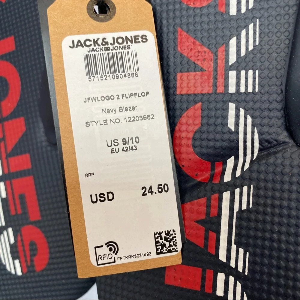 J13 Jack & Jones Flip Flops